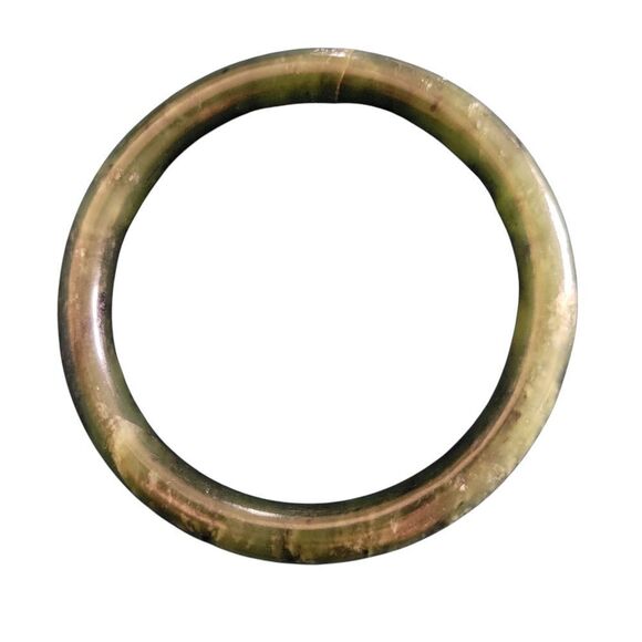 Chic Beaded Necklace and Bracelet Set - Green and Gold - Picture 4 of 6